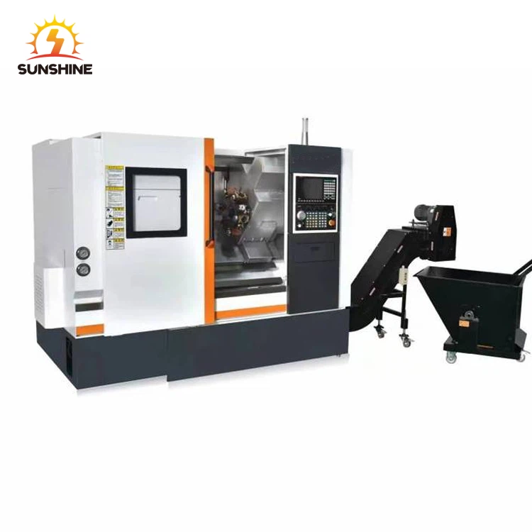 CNC Inclined Lathe For Processing Disc Parts best