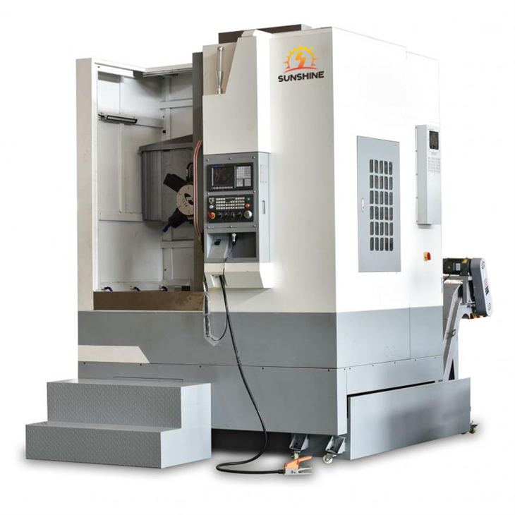 CNC Berkelajuan Tinggi Lathe Menegak Kecil