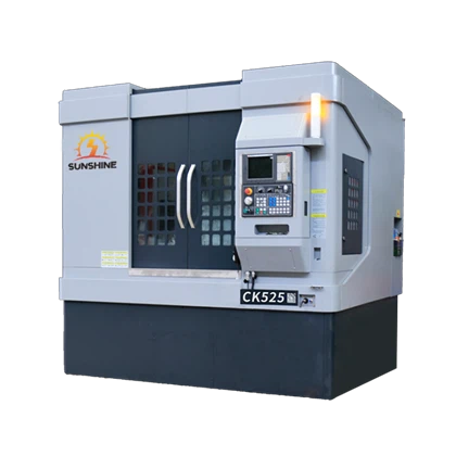 CK525 double column CNC menegak CNC lathe