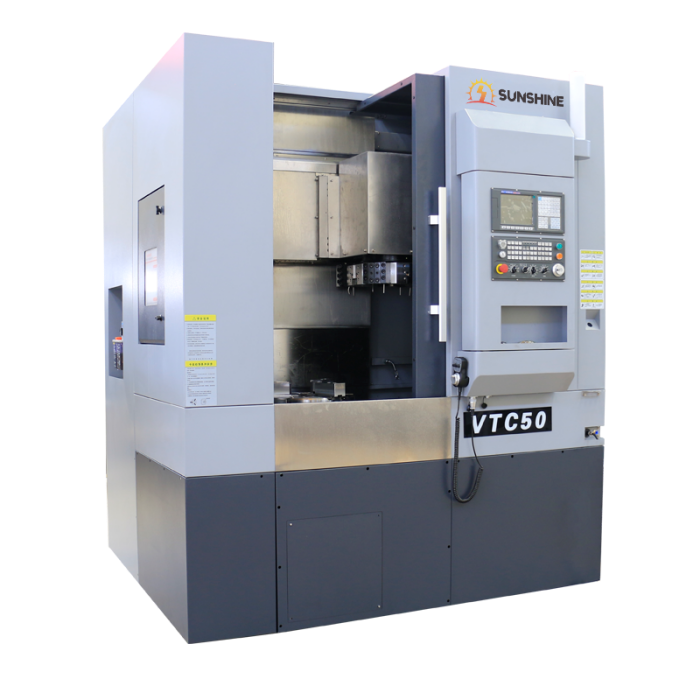 High Speed Cutting Pneumatic Clamping Processing Drum Parts CNC Vertical Drilling Machine